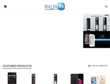 Tablet Screenshot of dialog-hub.com